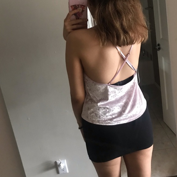 Victoria’s Secret | pink velvet top size M - Picture 6 of 7